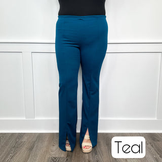 Don't Say No High Rise Pleated Bottoms - 4 colors!