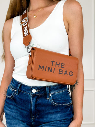 Boppin' Around Faux Leather Crossbody Bag - Multiple Colors