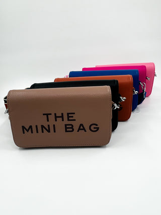 Boppin' Around Faux Leather Crossbody Bag - Multiple Colors