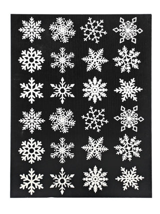 Sky of Snowflakes Wood Decor