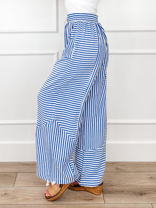 I've Got That Feminine Intuition High-Rise Wide Leg Blue Avery Mae Bottoms