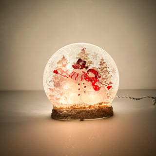 Snowman Love Light Up Shelf Sitter