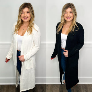 Pull Me Close Knit Long Sleeve Avery Mae Cardigan - 2 colors!