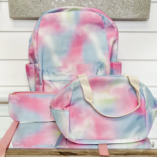 In The Stars Tie Dye Backpack Set - 3 options!