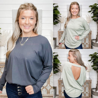 Never Logical Wishlist Rayon Blend Top - 2 colors!