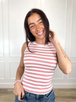 Ampersand Avenue Here & Now Cotton Blend Tank Top - Multiple Colors