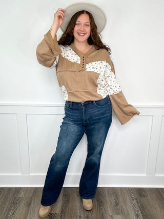 Judy Blue Hazel Tummy Control Mid Rise Straight Leg Dark Wash Jeans - 2 options!