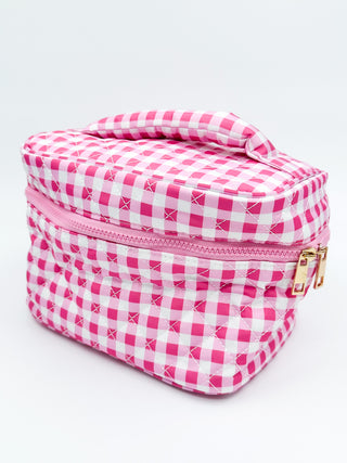 Meant to Change Quilted Makeup Bag - Multiple Options