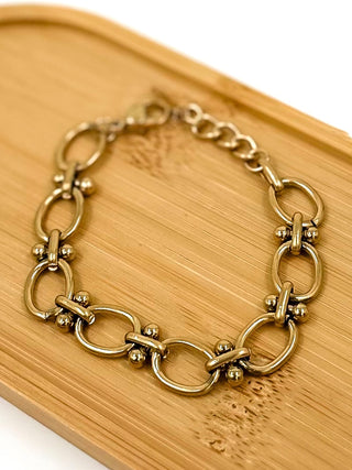 Feeling Icy Gold Bracelet