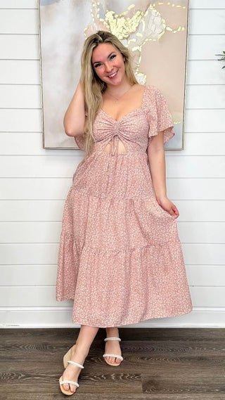 In My Dreamscape Floral Avery Mae Dress - 2 colors!