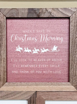 Feels Like Christmas Mini Wood Sign - 7 options!