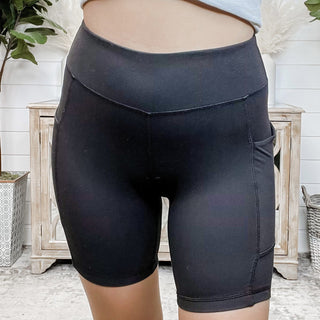 Run Away Mid Rise Biker Shorts - 8 colors!