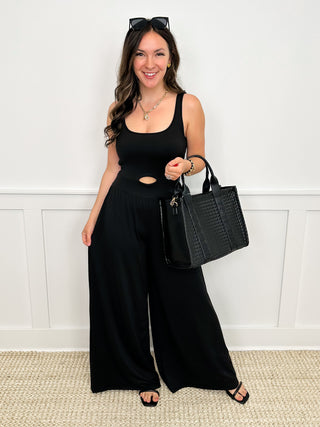 Make an Impact Padded Avery Mae Jumpsuit - 2 colors!