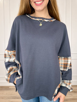 Ready For an Upgrade Knit Long Sleeve Avery Mae Top - Multiple Colors