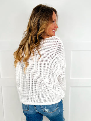 Get Updated Knit Long Sleeve Avery Mae Sweater Top - 5 colors!