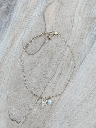 Shoreline Friends Gold Anklet