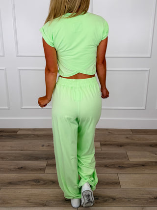 Serving Looks High-Rise Cotton Blend Avery Mae Set - Multiple Colors