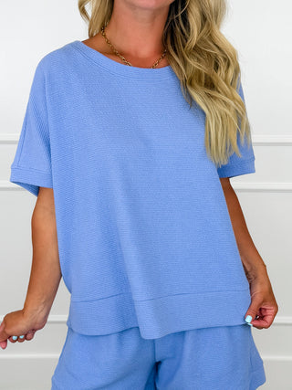 Seemingly Inspired Lightweight Short Sleeve Avery Mae Top - Multiple Colors