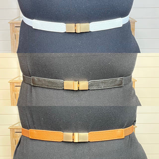 Snatched Up Elastic Belt - 3 colors!