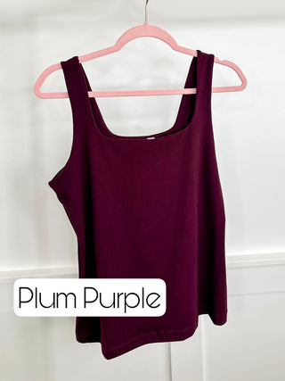 One Basic Fit Right in Avery Mae Tank Top - Multiple Colors