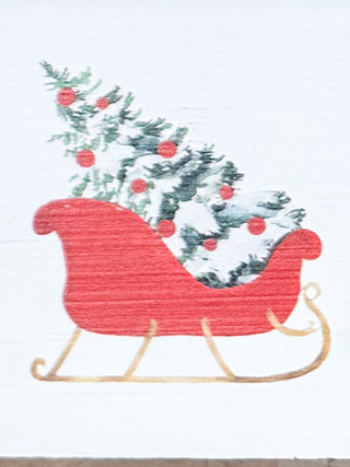 Feels Like Christmas Mini Wood Sign - 7 options!