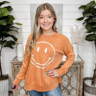 Easel Current Mood Cotton Long Sleeve Crewneck Sweatshirt- 9 colors!