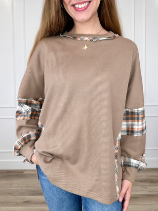 Ready For an Upgrade Knit Long Sleeve Avery Mae Top - Multiple Colors
