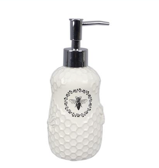 Honeycomb Ceramic Soap Dispenser