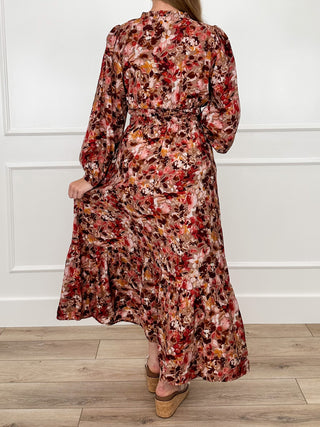 Now More Than Ever Rayon Blend Latte Avery Mae Dress