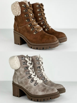 Very G Don't Walk Away Faux Leather Booties - 2 colors!
