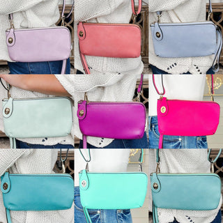 Stay With It Faux Leather Crossbody Bag- 22 colors!