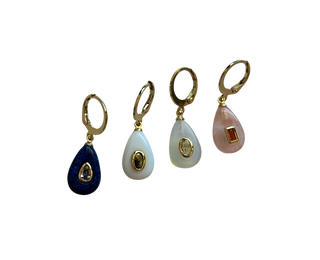 PRE-ORDER LPJ2 Teardrop Gemstone Charm