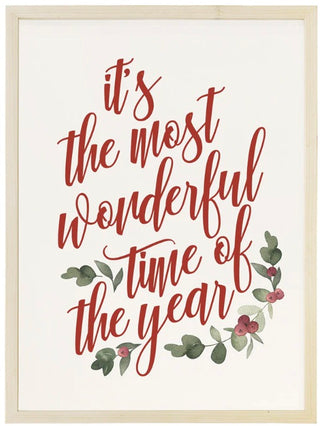 The Most Wonderful Time Sign