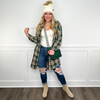 Make it Sweet Long Sleeve Flannel Top - 3 colors!