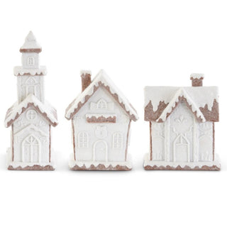 Snowy Gingerbread House Decor - 3 options!