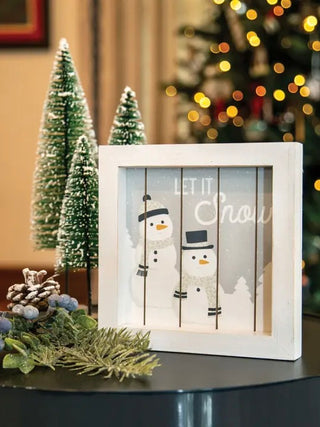 Welcome Winter Wood Sign