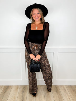 DOORBUSTER!! A Glimpse of Me Long Sleeve Avery Mae Mom Cropped Top