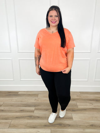 High-Rise Pocket Leggings — Black | Playing For Keeps by Avery Mae