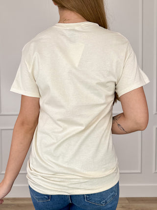 Gilmore Ghouls Cotton Short Sleeve Oat Avery Mae Graphic Tee Shirt (Gildan)