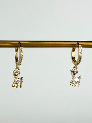 Guide the Way Gold Drop Earrings
