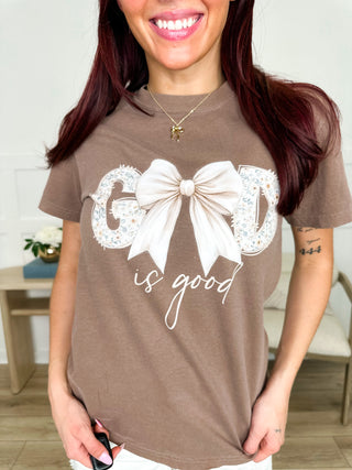 God is So Good Cotton Short Sleeve Avery Mae Graphic Tee Shirt - Multiple Options