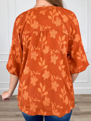 Things Are Starting to Click Lightweight 3/4 Sleeve Avery Mae Top - Multiple Colors