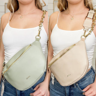 Timeless Addition Faux Leather Crossbody Sling Bag - 4 colors!