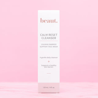 beaut. Calm Reset Cleanser box, 120 ml daily face wash