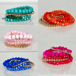 Like a Melody Stack Bracelet Set - 5 colors!