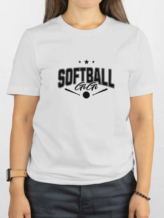 Fans in the Stands Cotton Blend Short Sleeve Grey Avery Mae Graphic Tee Shirt - Multiple Options (Bella+Canvas)
