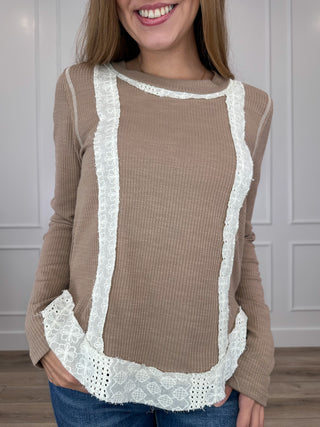 POL Stay Classy Ribbed Long Sleeve Top - Multiple Colors