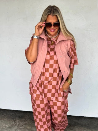 One Second Away Lightweight Avery Mae Puffer Vest - 4 colors!