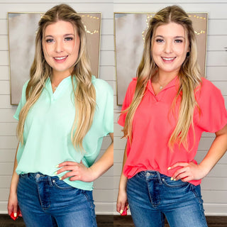 Could You Imagine Short Sleeve Avery Mae Top - 2 colors!