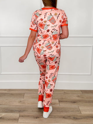 Shirley & Stone Creeping it Cozy Mid-Rise PJ Set - Multiple Options
